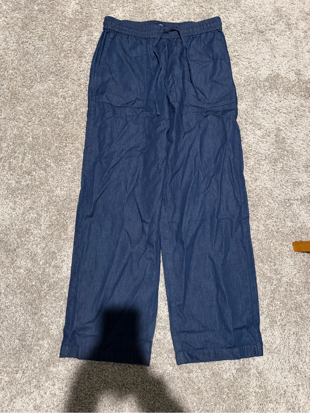 J. Crew Navy Drawstring Joggers